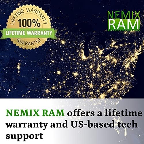 NEMIX RAM, 512 gb-os (16x32GB) DDR4-3200 PC4-25600 ECC RDIMM Regisztrált Szerver Memória Frissítés Kompatibilis Dell PowerEdge