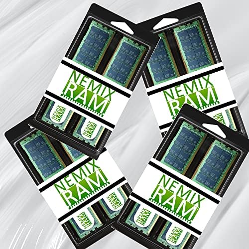 NEMIX RAM, 512 gb-os (8X64GB) DDR4-3200 PC4-25600 ECC RDIMM Regisztrált Szerver Memória Frissítés a Dell PowerEdge R750 Rack