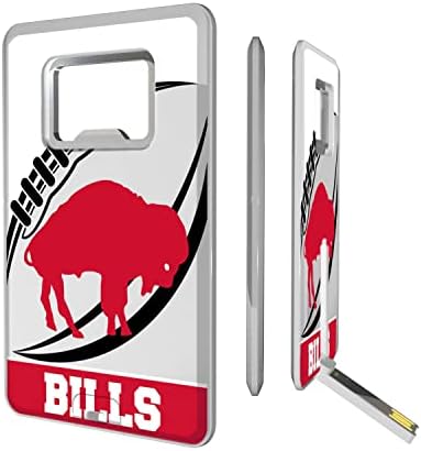 Buffalo Bills 32GB Passtime Design Hitelkártya USB Meghajtó Sörnyitó