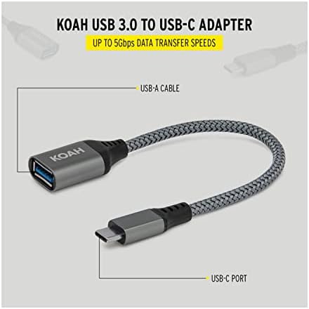Kingston DataTraveler Exodia 128GB USB Flash Meghajtó (5 Csomag) Csomag USB-C Adapter (6 Elem)