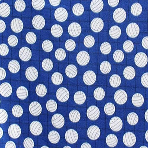 Pico Textíliák Volleyballs Royal Kék Gyapjú Szövet - 15 Yard Bolt - Multi Gyűjtemény - Style 1051