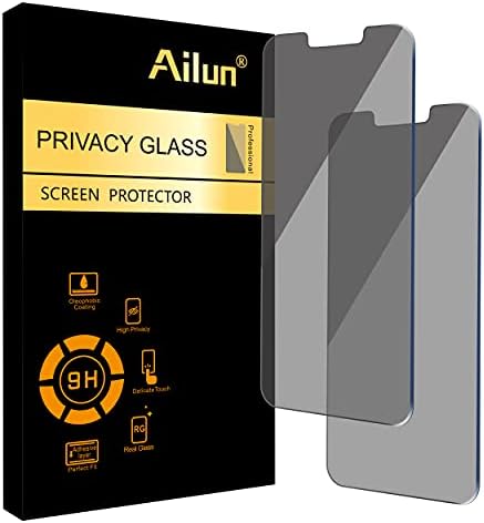 Ailun Adatvédelmi képernyővédő fólia iPhone 14 Plus/iPhone 13 Pro Max [6.7 Hüvelykes Kijelző] 2 Csomag Anti-Spy Privát Edzett