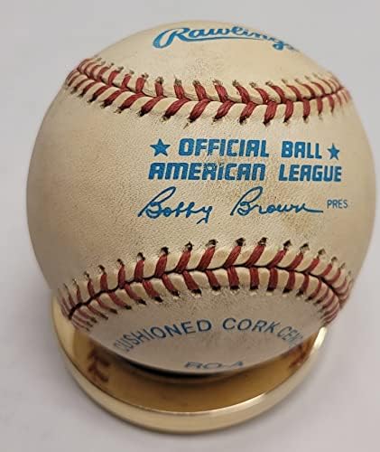 Dedikált Bo BelinskyNo-Hitter 5/5/62 Hivatalos Amerikai Profi Baseball-Liga