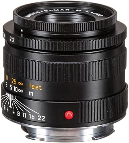 Leica 90mm Makro-Elmar-M, f/4.0 Lencse