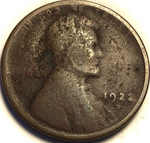 1922 D Lincoln Búza-Kal Penny Jó Részletek
