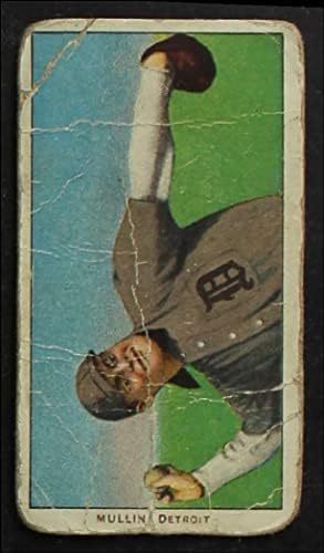 1909 T206 THR George Mullin Detroit Tigers (Baseball Kártya) (Dobás) SZEGÉNY Tigrisek
