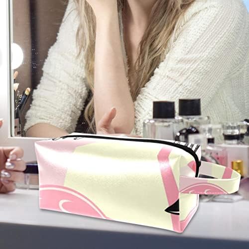 Utazási Smink Táska Vízálló Kozmetikai Táska Tisztálkodási táska, Smink táska, nők, lányok, Hello Nyár Rózsaszín Flamingó