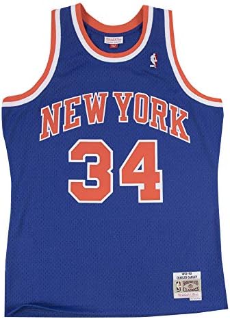 Mitchell & Ness-i Férfi New York Knicks Charles Oakley 1991-92 Férfi Királyi Primitivizmus Jersey