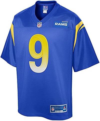 NFL PRO LINE Férfi Matthew Stafford Royal Los Angeles Rams Replika Jersey