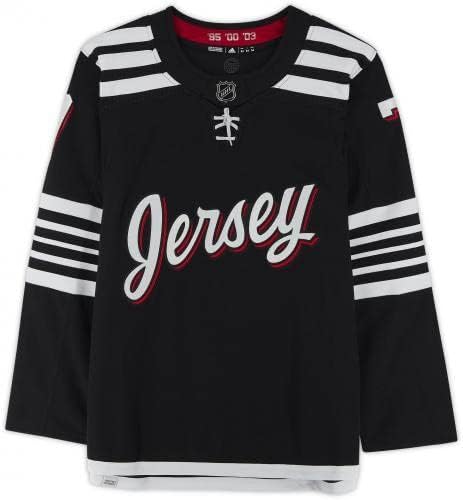 Keretes Dougie Hamilton New Jersey Devils Dedikált Fekete Alternatív Adidas Hiteles Jersey - Dedikált NHL-Mezek