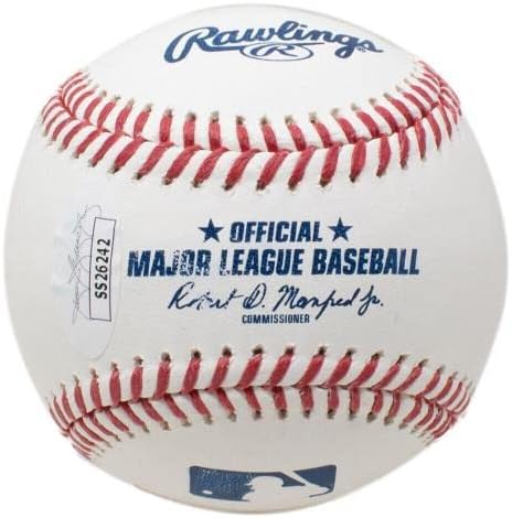 Vlagyimir Guerrero Ifjabb Aláírt Toronto Blue Jays MLB Baseball, MLB Debütáló Insc SZÖVETSÉG - Dedikált Baseball