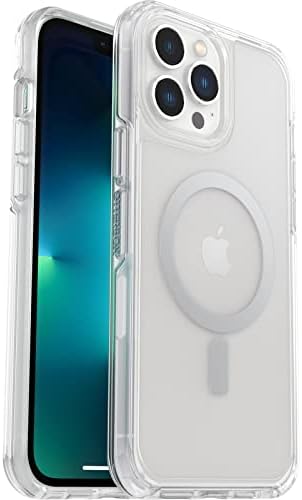 OtterBox iPhone 13 Pro Max & iPhone 12 Pro Max Szimmetria Sorozat+ Ügy Egyértelmű, ultra-vékony, pattan, hogy MagSafe, emelt