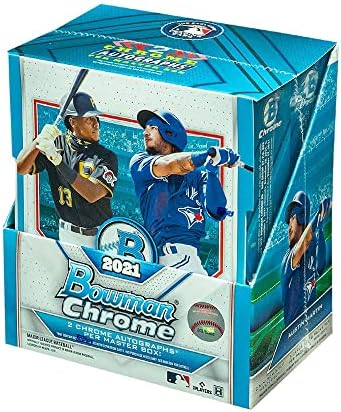 2021 Bowman Chrome Baseball Hobbi 12-Box Ügyben