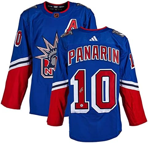 Artemi Panarin Aláírt New York Rangers Fordított Retro 2.0 Az Adidas Jersey - Dedikált NHL-Mezek