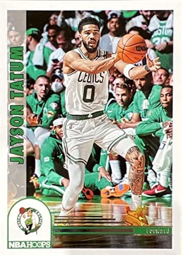Jayson Tatum 2022 2023 KARIKA Kosárlabda Sorozat Menta Tribute Részhalmaza Kártya 286 Elképzelni az a Fehér-Boston Celtics-Jersey