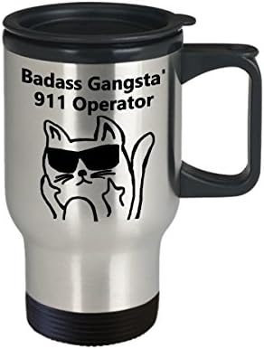 Kemény Gangsta' 911 Kávés Bögre
