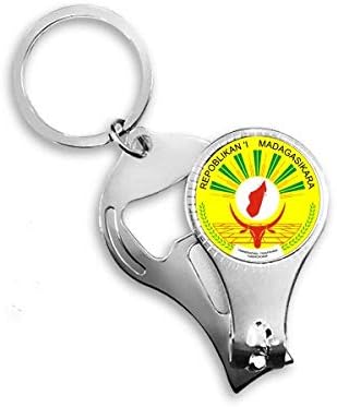 Madagaszkár Afrika Nemzeti Jelkép Köröm Zimankó Gyűrű Kulcstartó Sörnyitó Clipper