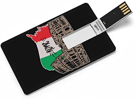 Olaszország Zászló Római Colosseum pendrive USB 2.0 32G & 64G Hordozható Memory Stick Kártya PC/Laptop