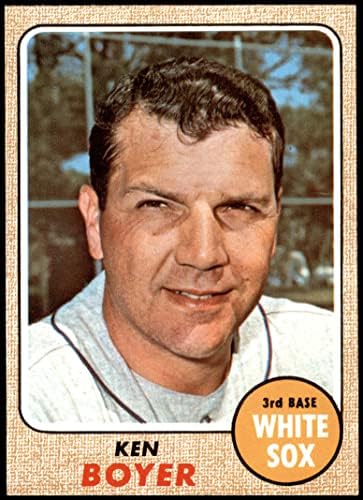 1968 Topps 259 Ken Boyer Chicago White Sox (Baseball Kártya) NM White Sox