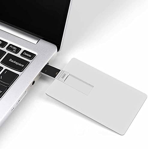 Pszichedelikus Koponya Fű USB Meghajtó Hitelkártya Design USB Flash Meghajtó U Lemez, pendrive 32G