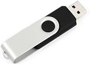 10-128 MB Flash Drive - Ömlesztett Pack - 128MB USB 2.0 pendrive Stick Forgatható Színes, Fekete