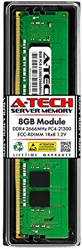 Egy-Tech 8GB RAM Csere Hynix HMA81GR7AFR8N-VK | DDR4 2666MHz PC4-21300 1Rx8 1.2 V ECC RDIMM Regisztrált 288-Pin DIMM Memória