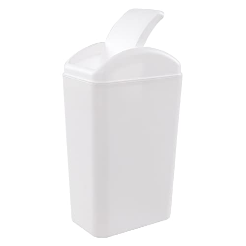 Zerdyne Műanyag Kuka Fedő, 1 Csomag Vékony Kuka, 3.5 Liter/14 Literes (Fehér)