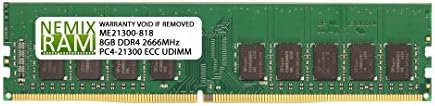 Samsung M391A1K43BB2-CTD 8GB DDR4 2666MHZ PC4-21300 ECC UDIMM 1Rx8 Csere, Memória bővítés által NEMIX RAM