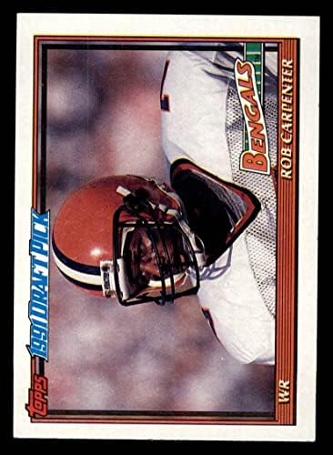1991 Topps 244 Rob Ács Cincinnati Bengals (Foci Kártya) NM/MT Bengals Syracuse